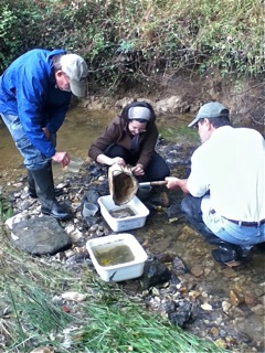 1 - Alan, Torre, and James collect the sample